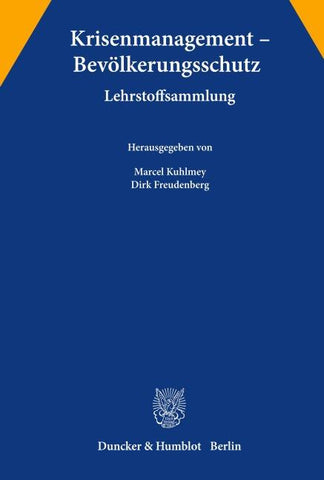 Krisenmanagement - Bevölkerungsschutz.