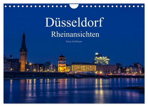Düsseldorf - Rheinansichten (Wandkalender 2026 DIN A4 quer), CALVENDO Monatskalender