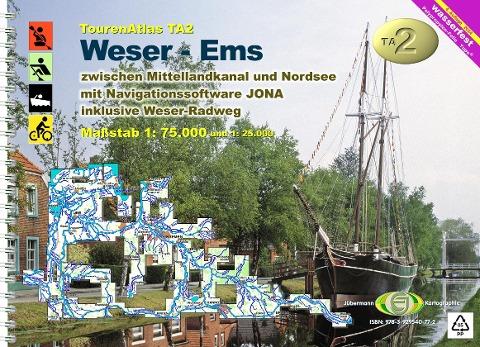 TourenAtlas TA2 Weser-Ems