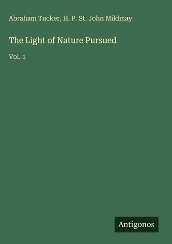 The Light of Nature Pursued