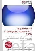 Regulation of Investigatory Powers Act 2000