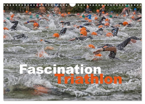 Fascination Triathlon (Wandkalender 2026 DIN A3 quer), CALVENDO Monatskalender