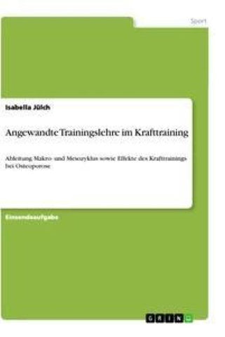 Angewandte Trainingslehre im Krafttraining