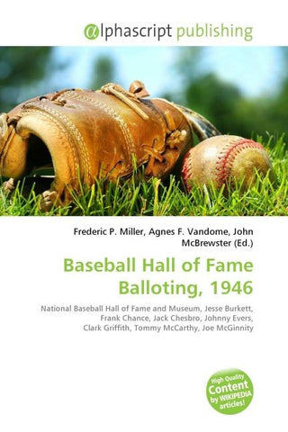Baseball Hall of Fame Balloting, 1946