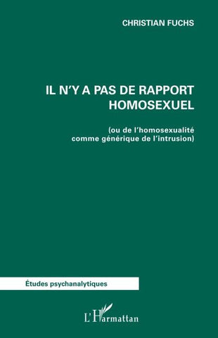 Il n'y a pas de rapport homosexuel