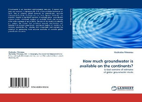 How much groundwater is available on the continents?