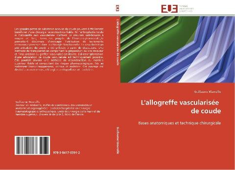 L'allogreffe vascularisée de coude