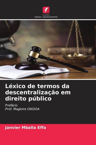 Léxico de termos da descentralização em direito público