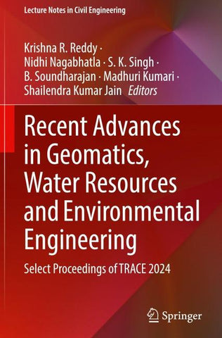 Recent Advances in Geomatics, Water Resources and Environmental Engineering