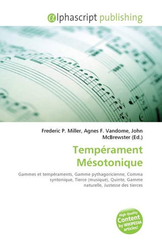 Tempérament Mésotonique