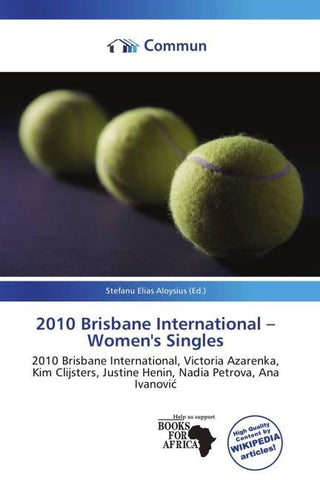 2010 Brisbane International - Women's Singles