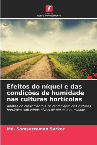 Efeitos do níquel e das condições de humidade nas culturas hortícolas