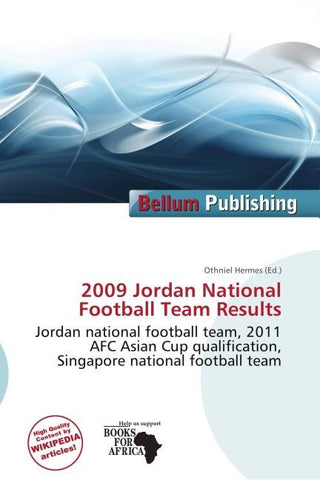 2009 Jordan National Football Team Results