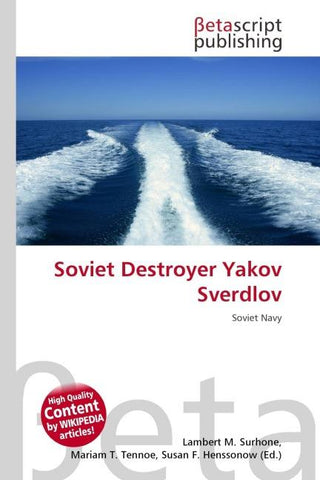Soviet Destroyer Yakov Sverdlov