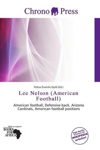 Lee Nelson (American Football)