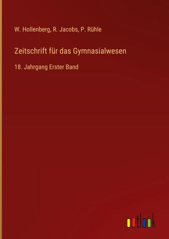Zeitschrift für das Gymnasialwesen