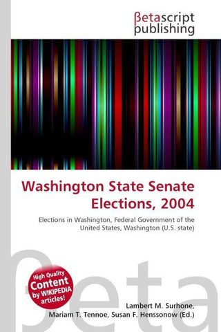Washington State Senate Elections, 2004