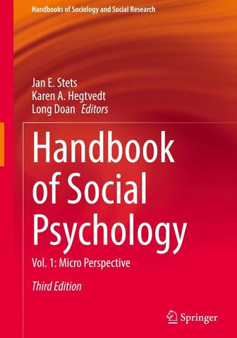Handbook of Social Psychology
