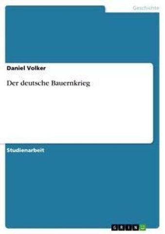 Der deutsche Bauernkrieg