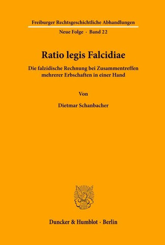 Ratio legis Falcidiae.