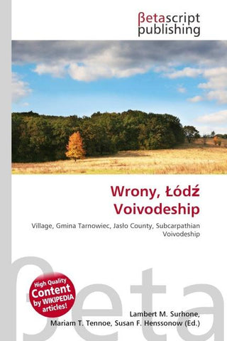 Wrony, ¿ód¿ Voivodeship