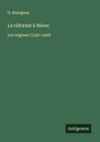 La réforme à Nérac