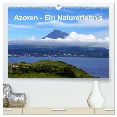 Azoren - Ein Naturerlebnis (hochwertiger Premium Wandkalender 2026 DIN A2 quer), Kunstdruck in Hochglanz