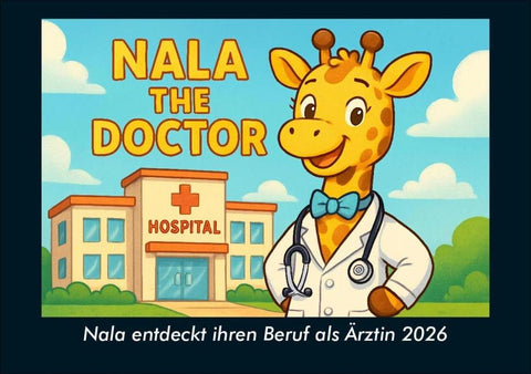 Nala entdeckt ihren Beruf als Ärztin 2026 Fotokalender DIN A5