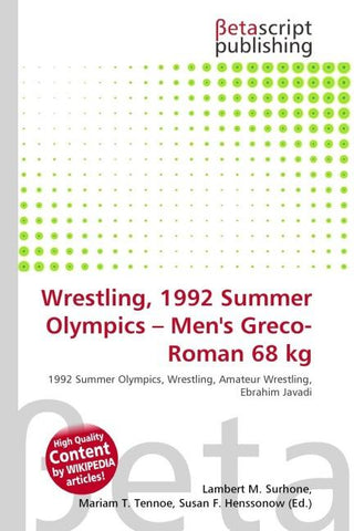 Wrestling, 1992 Summer Olympics - Men's Greco-Roman 68 kg