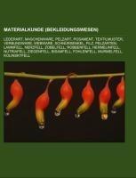 Materialkunde (Bekleidungswesen)