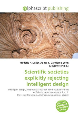 Scientific societies explicitly rejecting intelligent design