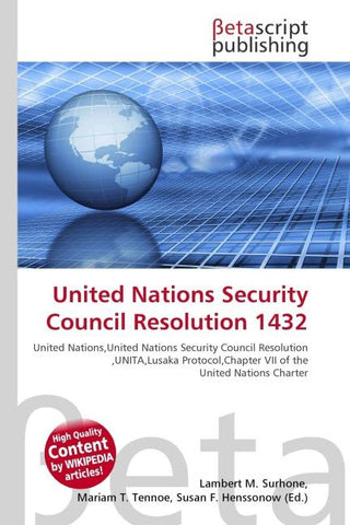 United Nations Security Council Resolution 1432
