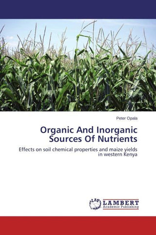 Organic And Inorganic Sources Of Nutrients