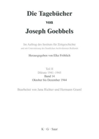 Oktober - Dezember 1944