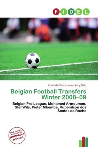 Belgian Football Transfers Winter 2008-09