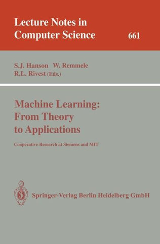 Machine Learning: From Theory to Applications