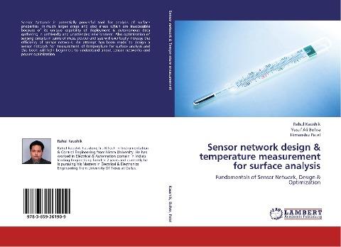 Sensor network design & temperature measurement for surface analysis