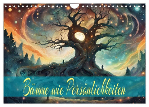 Bäume wie Persönlichkeiten (Wandkalender 2026 DIN A4 quer), CALVENDO Monatskalender