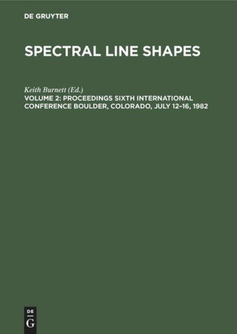 Proceedings Sixth International Conference Boulder, Colorado, July 12–16, 1982