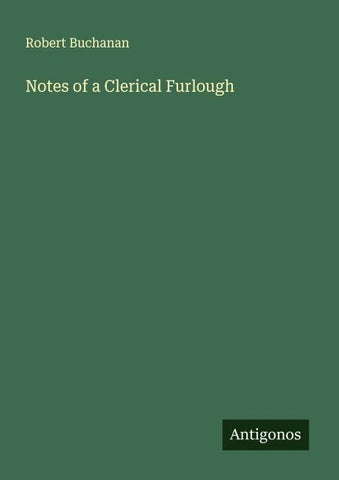 Notes of a Clerical Furlough