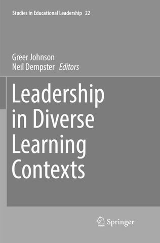 Leadership in Diverse Learning Contexts