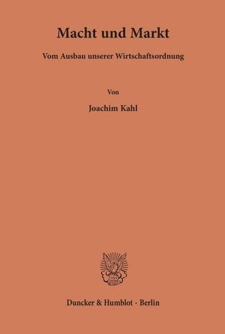 Macht und Markt