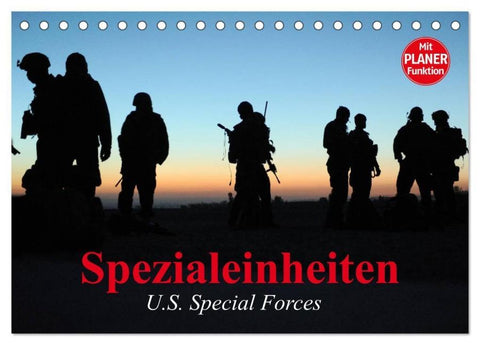 Spezialeinheiten ¿ U.S. Special Forces (Tischkalender 2026 DIN A5 quer), CALVENDO Monatskalender