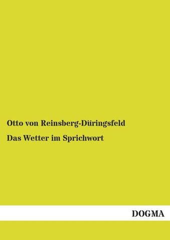 Das Wetter im Sprichwort