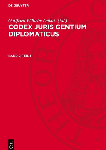 Codex juris gentium diplomaticus. Band 2, Teil 1