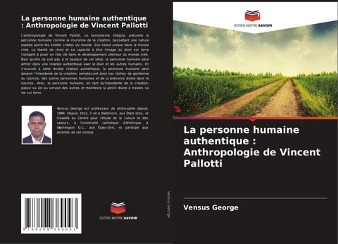 La personne humaine authentique : Anthropologie de Vincent Pallotti