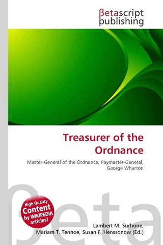 Treasurer of the Ordnance