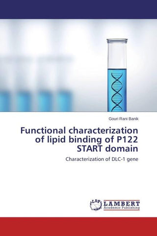 Functional characterization of lipid binding of P122 START domain