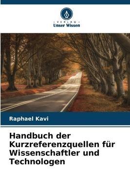 Handbuch der Kurzreferenzquellen für Wissenschaftler und Technologen