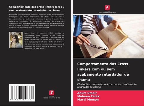 Comportamento dos Cross linkers com ou sem acabamento retardador de chama